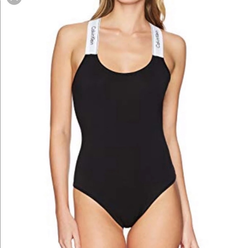 Calvin Klein Gray Bodysuit